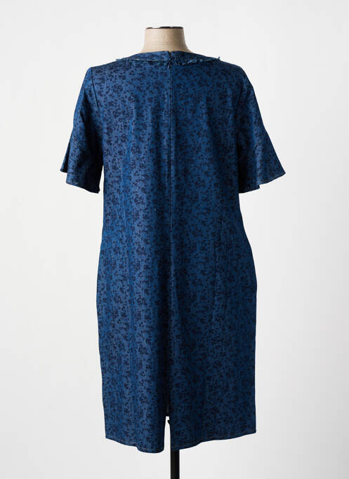 Robe mi-longue bleu CONCEPT K femme