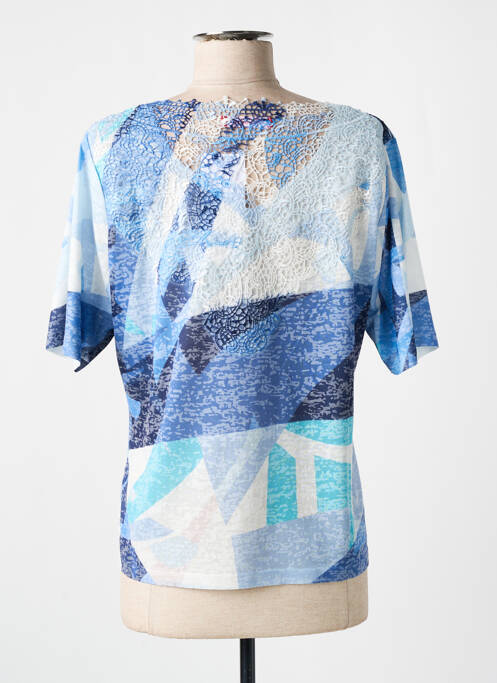 Top bleu GRIFFON pour femme