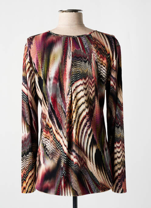 Top marron GEVANA pour femme