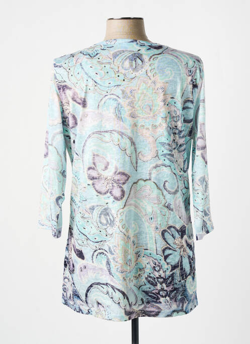 Tunique manches longues bleu CONCEPT K femme