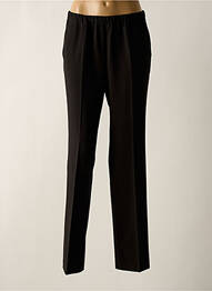 Pantalon droit stretch taille normale noir TONI femme