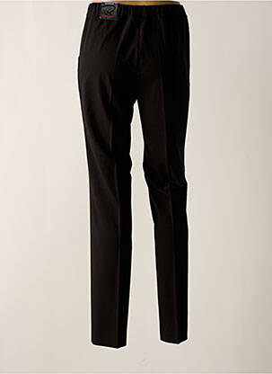 Pantalon droit stretch taille normale noir TONI femme