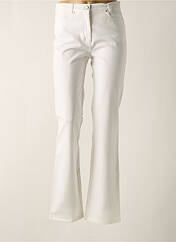 Pantalon droit blanc TONI pour femme seconde vue