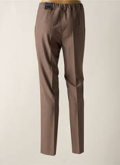 Pantalon droit marron TONI pour femme seconde vue