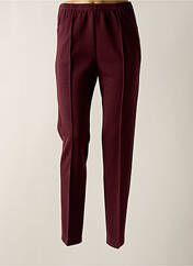 Pantalon droit rouge GRIFFON pour femme seconde vue