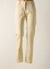 Pantalon slim beige GRIFFON pour femme seconde vue