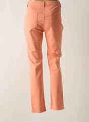 Pantalon slim orange CONCEPT K pour femme seconde vue