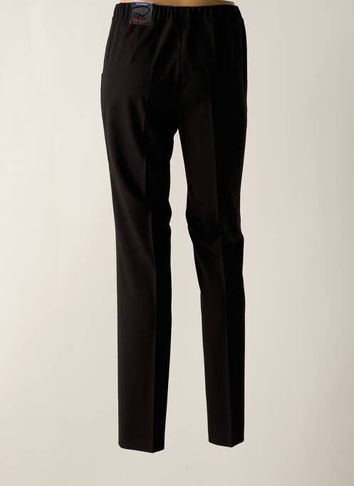 Pantalon droit stretch taille normale noir TONI femme