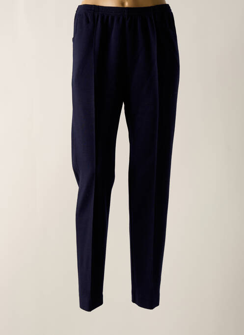 Pantalon droit bleu GRIFFON pour femme