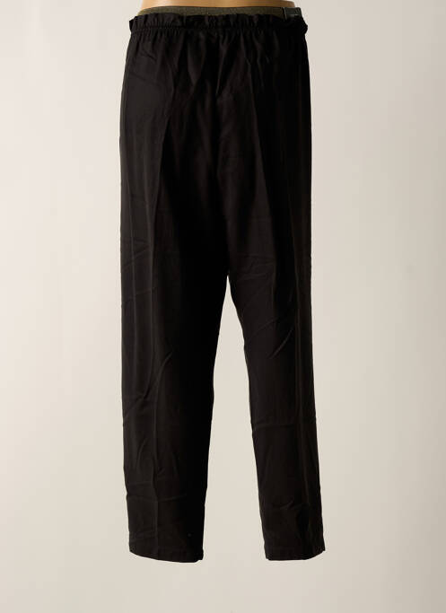 Pantalon droit noir VIRGINIA BLU' pour femme