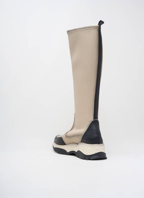 Bottes beige HISPANITAS pour femme