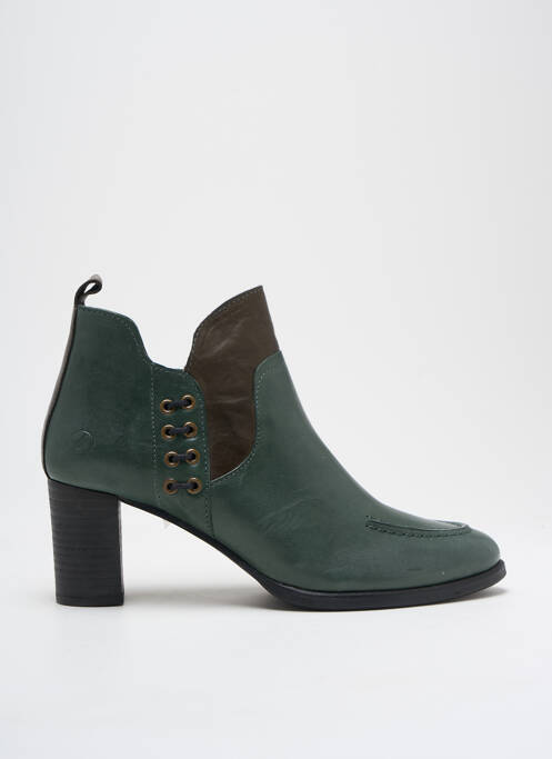 Bottines/Boots vert CASTA pour femme