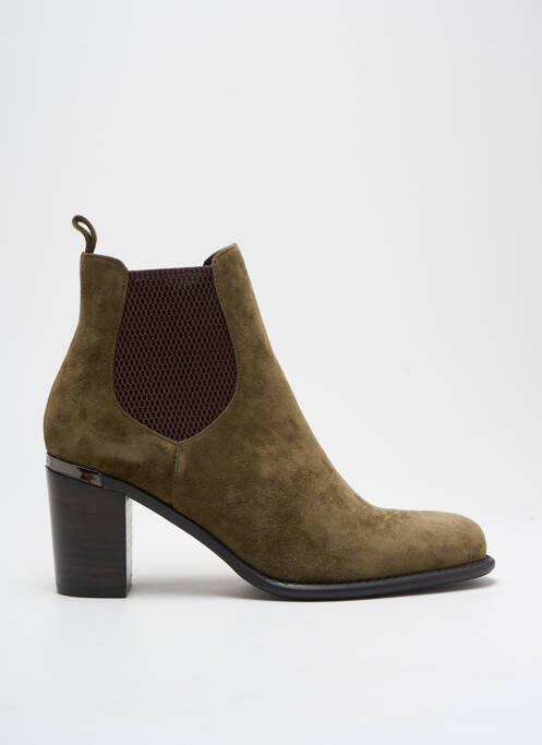 Bottines/Boots vert ADIGE pour femme