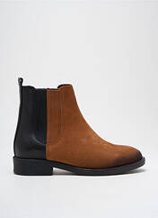 Bottines/Boots marron ELUE PAR NOUS pour femme seconde vue