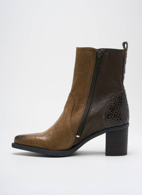 Bottines/Boots vert CASTA pour femme