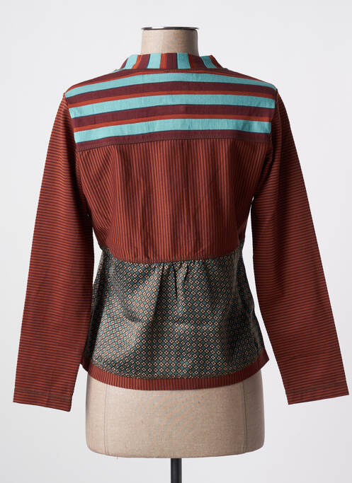 Top marron ZELTI femme