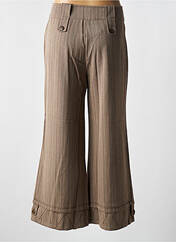 Pantalon flare beige ZELTI pour femme seconde vue