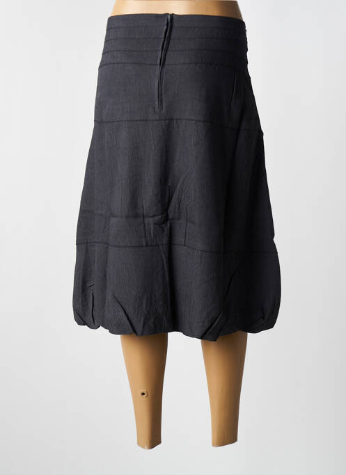 Jupe mi-longue gris ZELTI pour femme