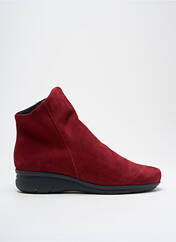 Bottines/Boots rouge HIRICA pour femme seconde vue