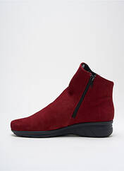 Bottines/Boots rouge HIRICA pour femme seconde vue