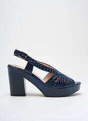 Sandales/Nu pieds bleu WONDERS pour femme seconde vue