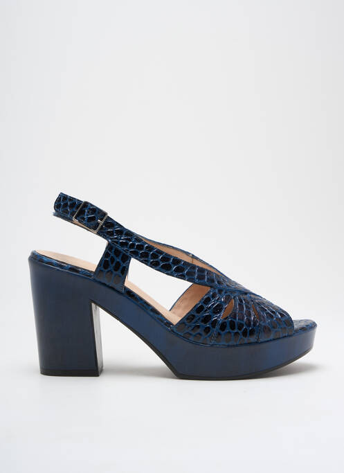 Sandales/Nu pieds bleu WONDERS pour femme