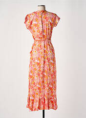 Robe longue orange LARA-ETHNICS pour femme seconde vue