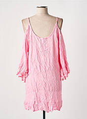 Robe mi-longue rose PINK P pour femme seconde vue