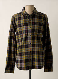 Chemise manches longues manches longues noir SUN VALLEY homme