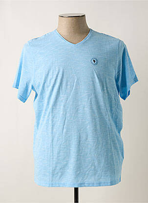 T-shirt bleu SUN VALLEY pour homme