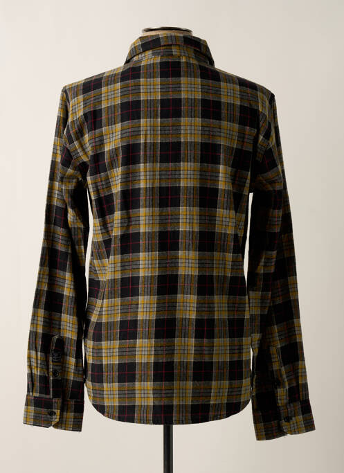 Chemise manches longues noir SUN VALLEY pour homme