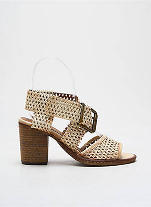 Sandales/nu pieds talon bottier talon de 4 à 6cm beige LITTLE ...LA SUITE femme