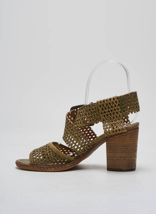 Sandales/Nu pieds vert LITTLE ...LA SUITE pour femme