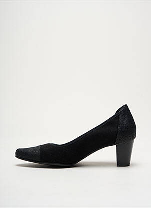 Ballerines type de semelle amortissante talon de 4 à 6cm noir ARTIKA SOFT femme