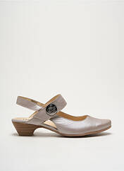 Sandales/Nu pieds beige ARIMA pour femme seconde vue