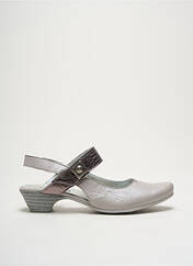 Sandales/Nu pieds gris ARIMA pour femme seconde vue