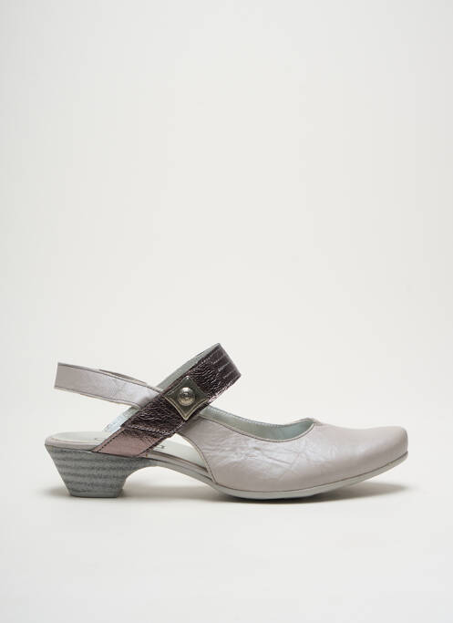 Sandales/Nu pieds gris ARIMA pour femme