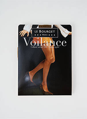 Collants stretch marron LE BOURGET femme