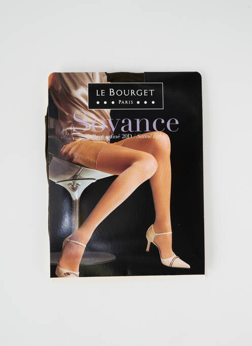 Collants marron LE BOURGET pour femme