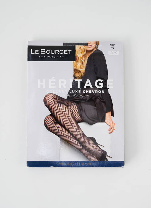 Collants noir LE BOURGET pour femme