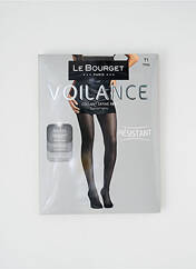 Collants marron fonce LE BOURGET pour femme seconde vue