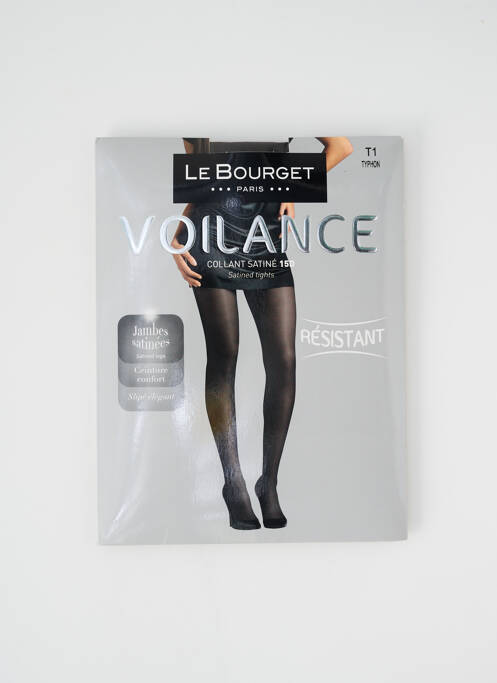 Collants marron fonce LE BOURGET pour femme