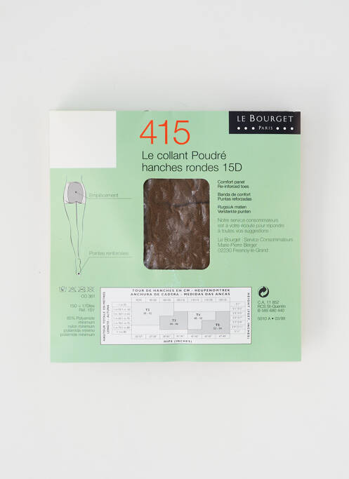 Collants chair LE BOURGET pour femme