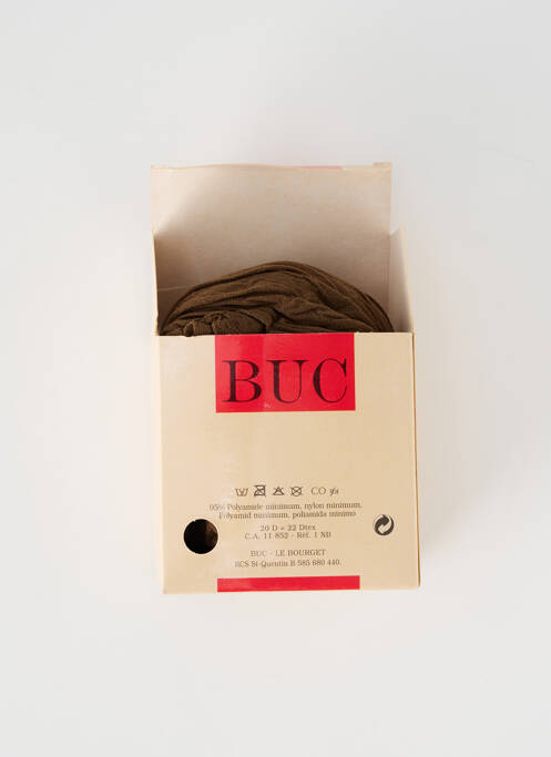 Collants marron LE BOURGET pour femme