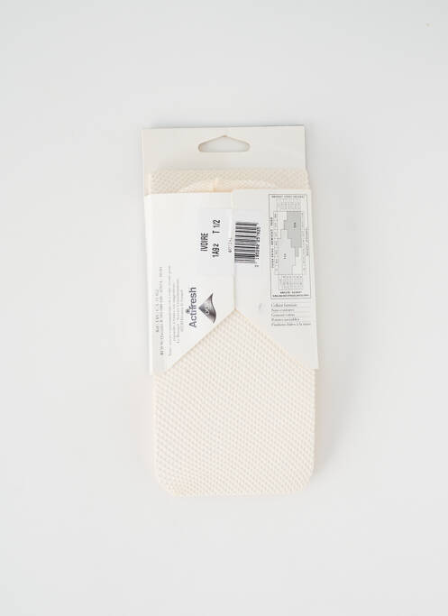 Collants blanc LE BOURGET pour femme