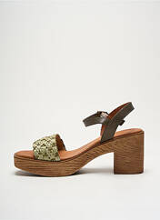 Sandales/Nu pieds vert EVA FRUTOS pour femme seconde vue
