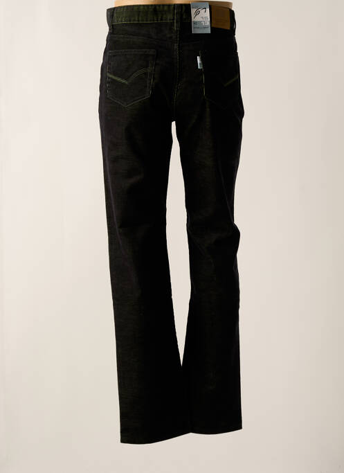 Pantalon droit noir QUINZE & TREIZE pour homme
