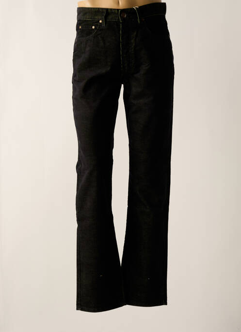 Pantalon droit vert QUINZE & TREIZE pour homme