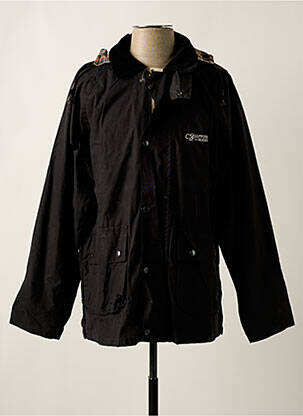 Parka manches longues a capuche noir COMPTOIR DU RUGBY homme