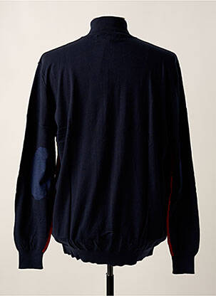 Gilet manches longues finition bords-côtes gris COMPTOIR DU RUGBY homme